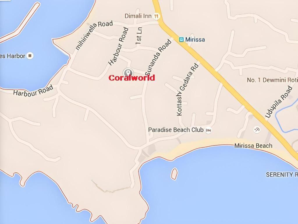 Coralworld Hotel Mirissa Exteriér fotografie